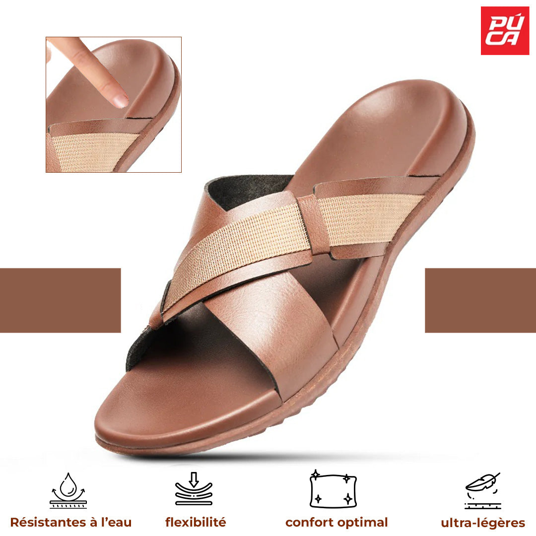 PUCA ROYAL SLIDER 02 BROWN Référence : 11241