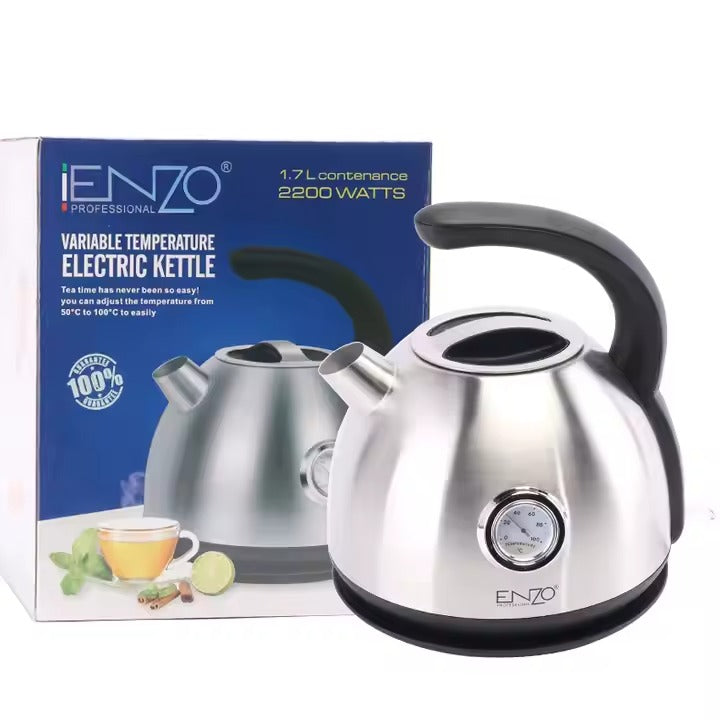 ENZO PROFESSIONAL VARIABLE TEMPERATURE ELECTRIC KETTLE Référence : ITA20010