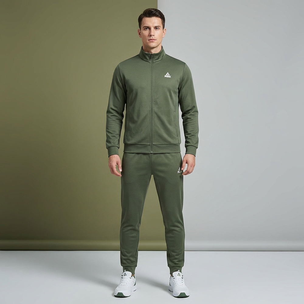 Peak Knitted Tracksuit Khaki Référence : FW94053-0052