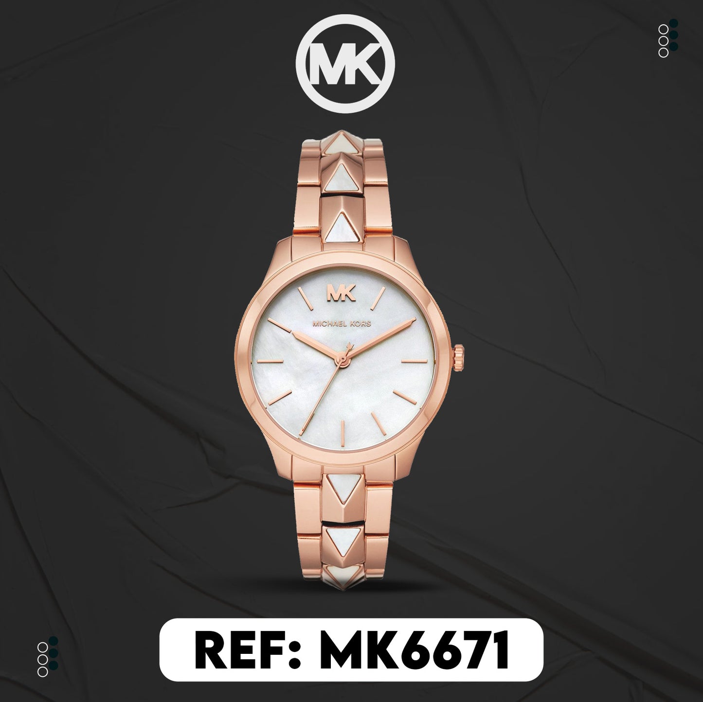 MICHAEL KORS RUNWAY MK6671 Référence : 2068