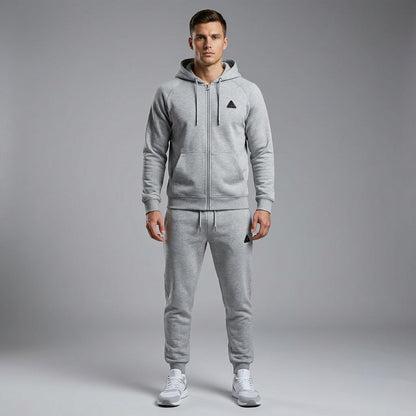 PEAK KNITTED TRACKSUIT LT.GREY Référence : FW94067-0024