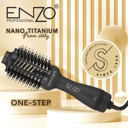 ENZO PROFESSIONAL Brosse Volumisante EN-6215 Professionnelle-1500watt Référence : EN-6215