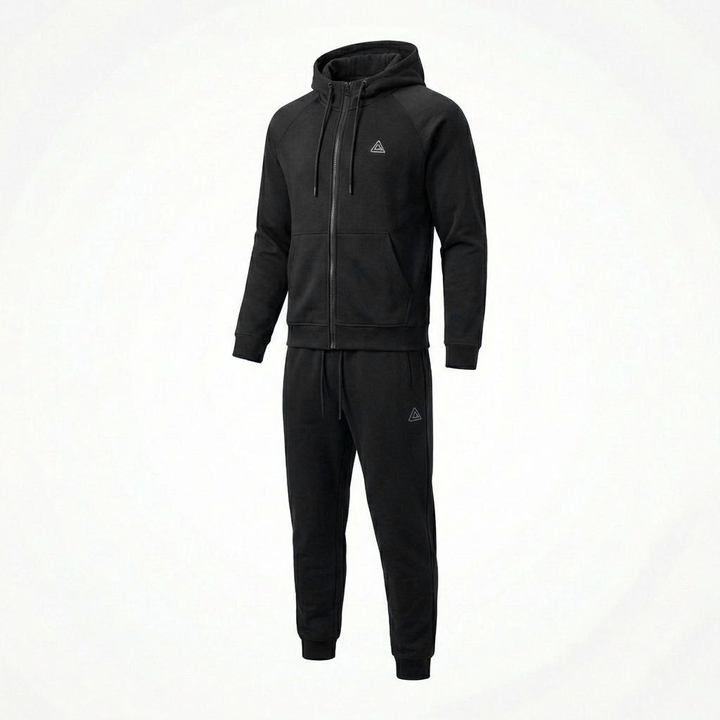 PEAK Survêtement Gris Clair – Élégance Sport & Confort Quotidien 🔥 🇩🇿 طقم PEAK رمادي فاتح – أناقة رياضية وراحة يومية 🔥