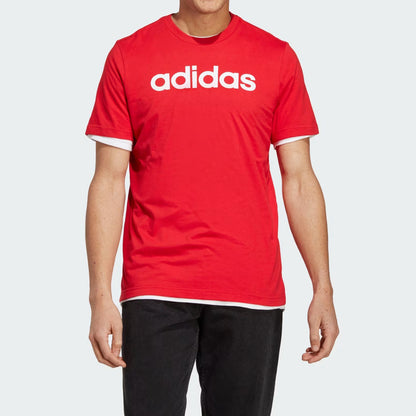 Adidas Essentials 3-Stripes Tee – T-shirt Homme Confort & Style Sport 🇩🇿 تيشيرت Adidas Essentials بثلاثة خطوط – راحة وأناقة رياضية | رجالي