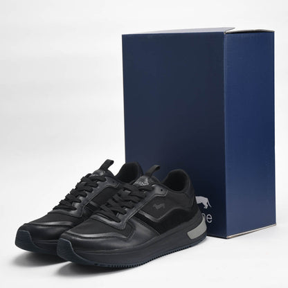 Harmont and Blaine Suede and Fabric Sneakers Référence : EFM252.050.A40.A4