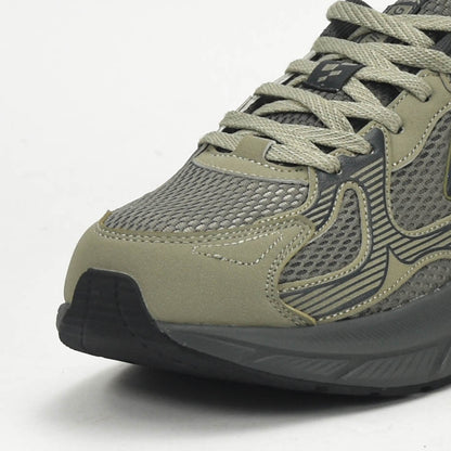 Sneaker PEAK Ultra Confort – Vert & Gris / حذاء فائق الراحة – أخضر ورمادي