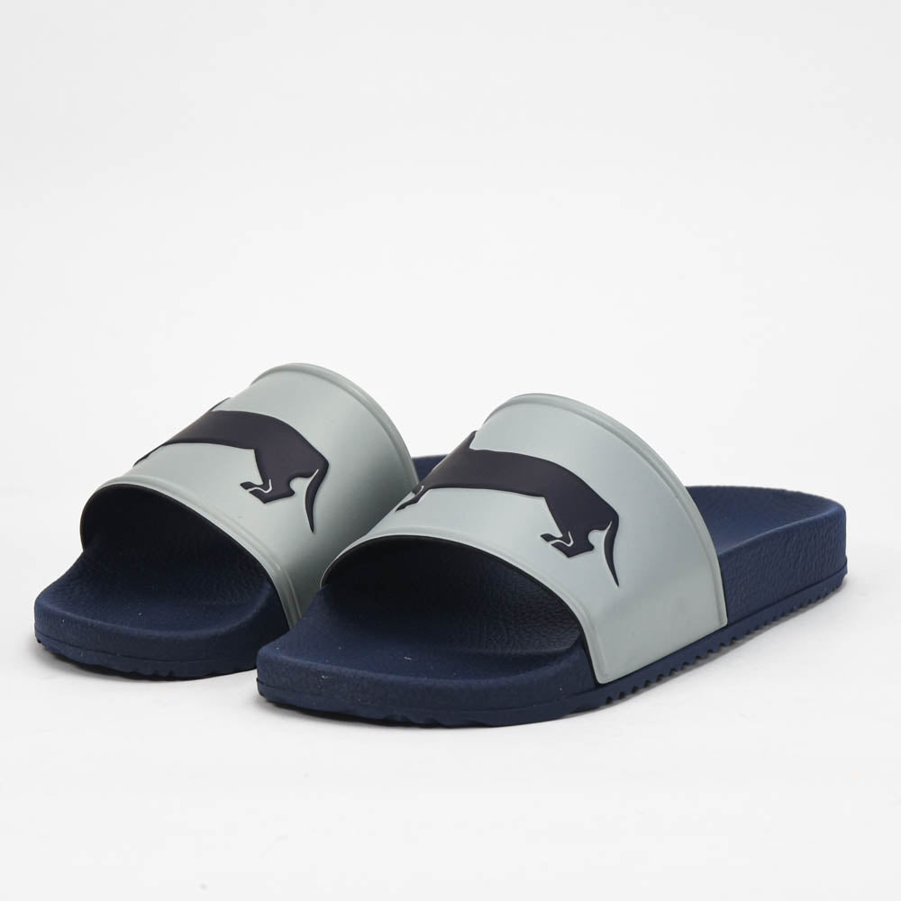 HARMONT AND BLAINE CIABATTA UOMO EVA - LOGO GRIGIO - BLU Référence : EFM231-131-6520