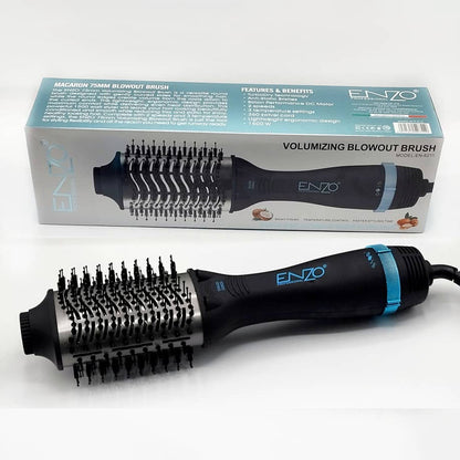 ENZO PROFESSIONAL VOLUMIZING BLOWOUT BRUSH BLACK Référence : EN-6211BLK