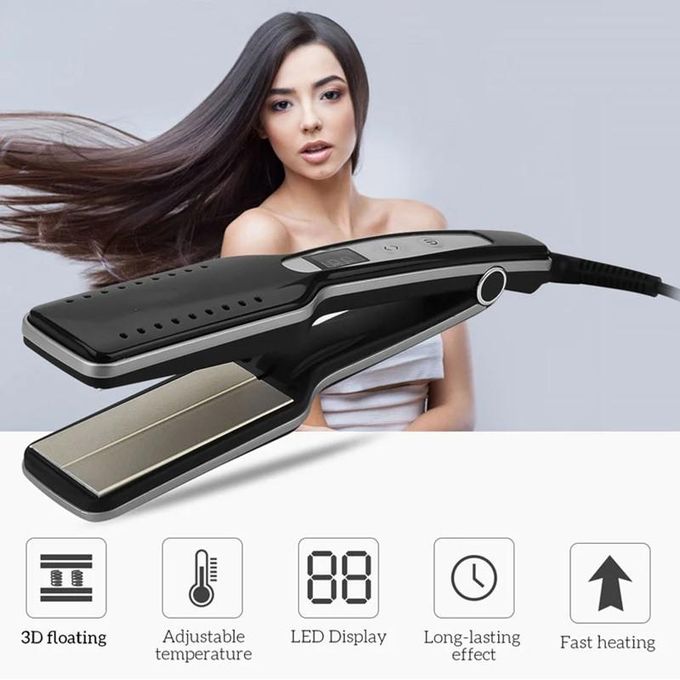 Lisseur plaques céramique à cheveux professionnel 2 En 1 Référence : BR-3548