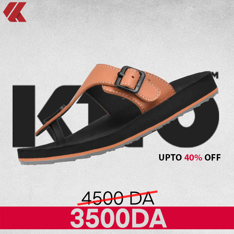 CLAQUETTE AA54M ORANGE BLACK KITO Référence : AA54MOBLK
