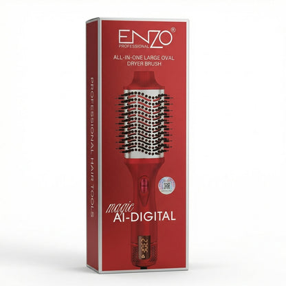 ENZO PROFESSIONAL Brosse thermique Enzo Magic AI 3-en-1 avec technologie ionique – 1500 W Référence : EN-4124