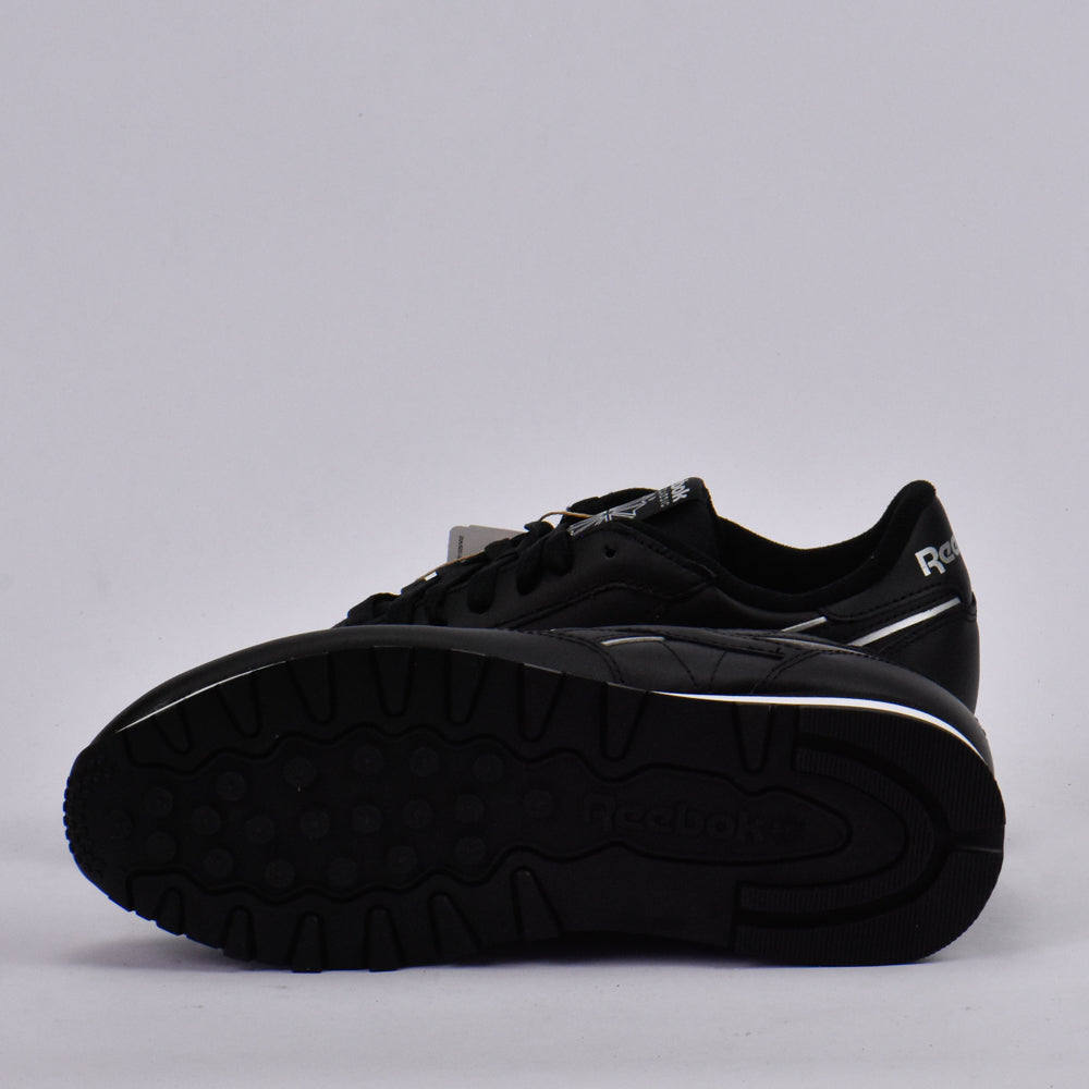 REEBOK CLASSIC LEATHER BLACK/BLACK/WHITE Référence : 100201124