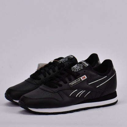 REEBOK CLASSIC LEATHER BLACK/BLACK/WHITE Référence : 100201124