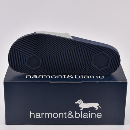 HARMONT AND BLAINE CIABATTA UOMO EVA - LOGO GRIGIO - BLU Référence : EFM231-131-6520