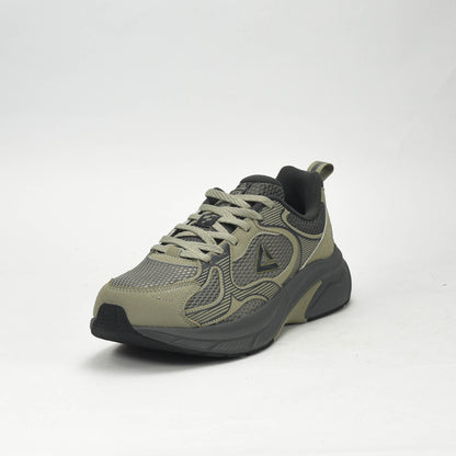 Sneaker PEAK Ultra Confort – Vert & Gris / حذاء فائق الراحة – أخضر ورمادي