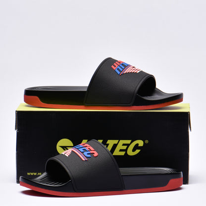 HI TEC HERITAGE SLIDE BLACK RED BLUE Référence : L014798