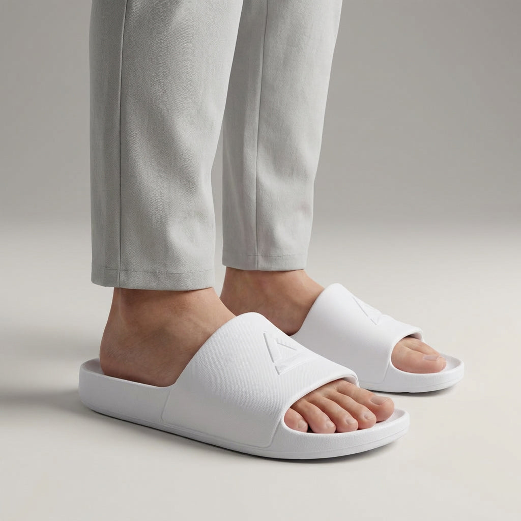 PEAK CLAQUETTES SLIPPERS WHITE Référence : RLW2301L-0010