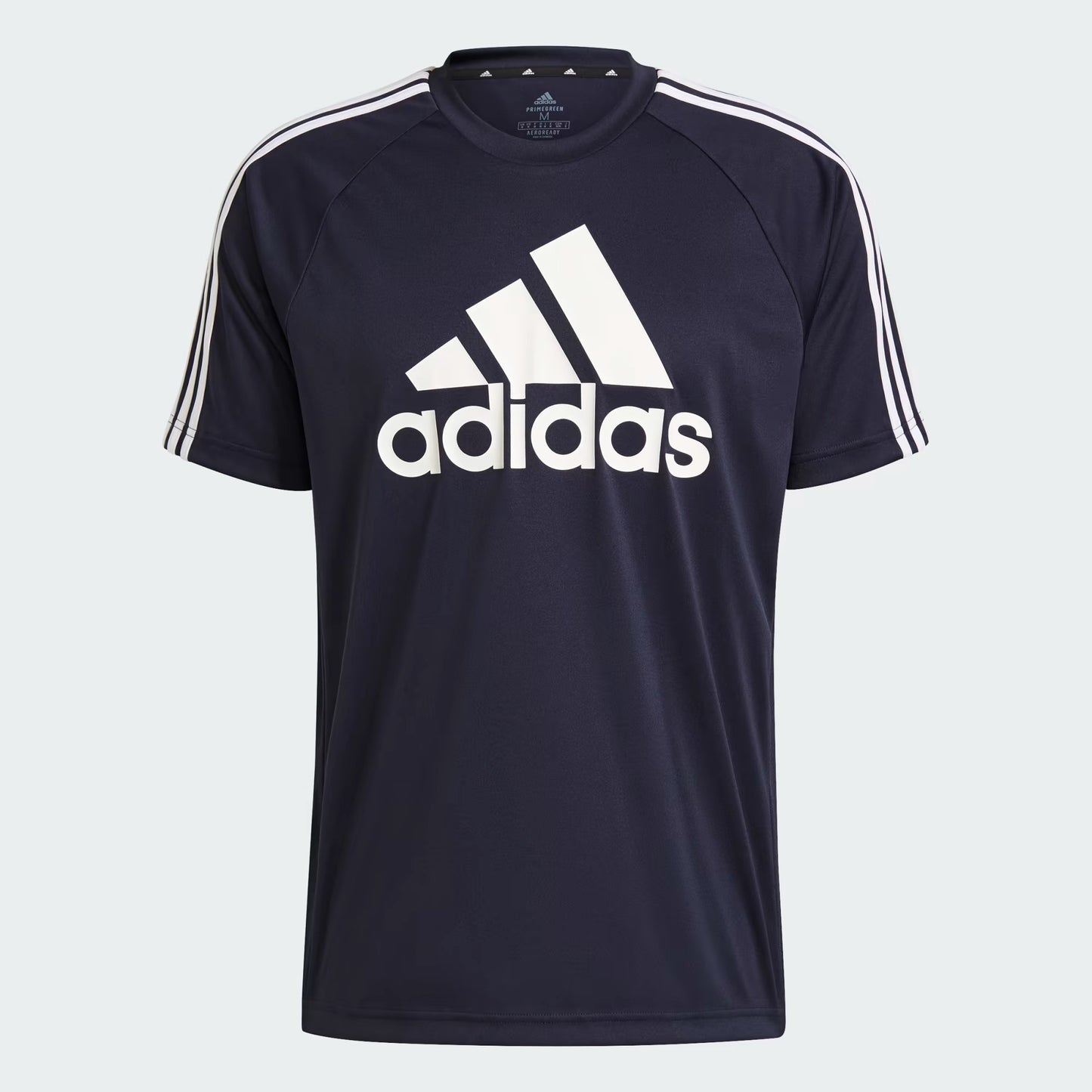 Adidas Essentials 3-Stripes Tee – T-shirt Homme Confort & Style Sport 🇩🇿 تيشيرت Adidas Essentials بثلاثة خطوط – راحة وأناقة رياضية | رجالي