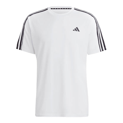 Adidas Essentials 3-Stripes Tee – T-shirt Homme Confort & Style Sport 🇩🇿 تيشيرت Adidas Essentials بثلاثة خطوط – راحة وأناقة رياضية | رجالي