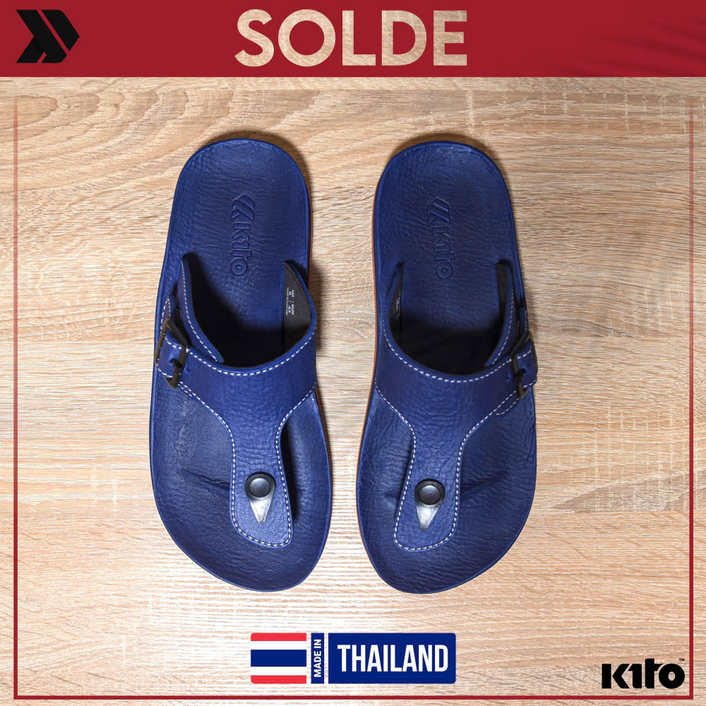 CLAQUETTE AA54M NAVY BLUE -KITO Référence : AA54MNB