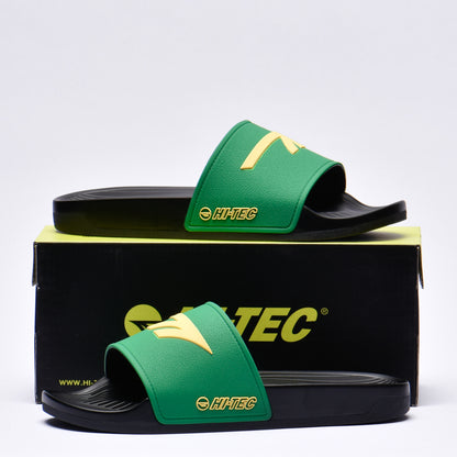 HI TEC CORE SLIDE BLACK BEAUTY/JELLY BEAN/SAMOAN SUN Référence : L014728