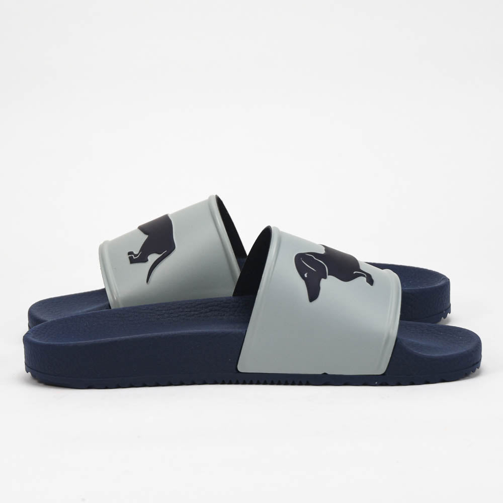 HARMONT AND BLAINE CIABATTA UOMO EVA - LOGO GRIGIO - BLU Référence : EFM231-131-6520