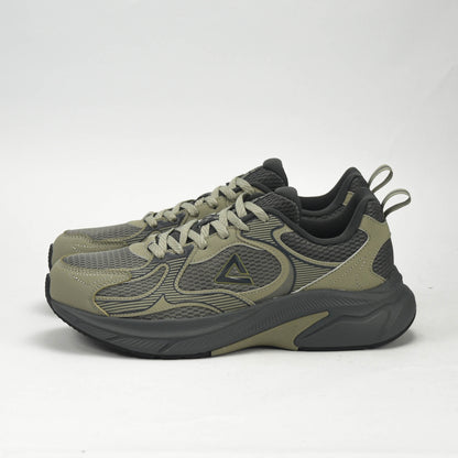 Sneaker PEAK Ultra Confort – Vert & Gris / حذاء فائق الراحة – أخضر ورمادي