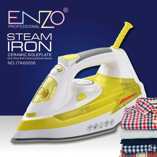 ENZO PROFESSIONAL STEAM IRON Référence : ITA60006