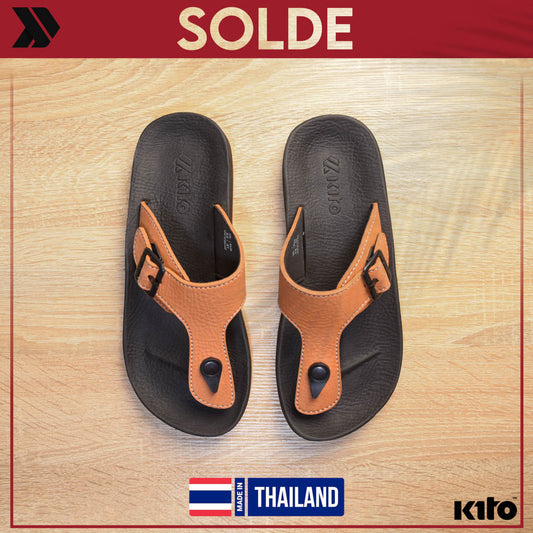 CLAQUETTE AA54M ORANGE BLACK KITO Référence : AA54MOBLK