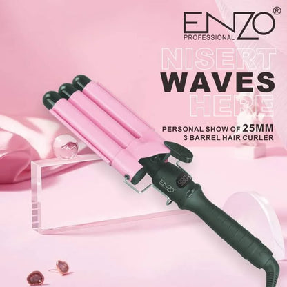 Enzo – Fer à friser à effet ondulation profonde Référence : EN-1967
