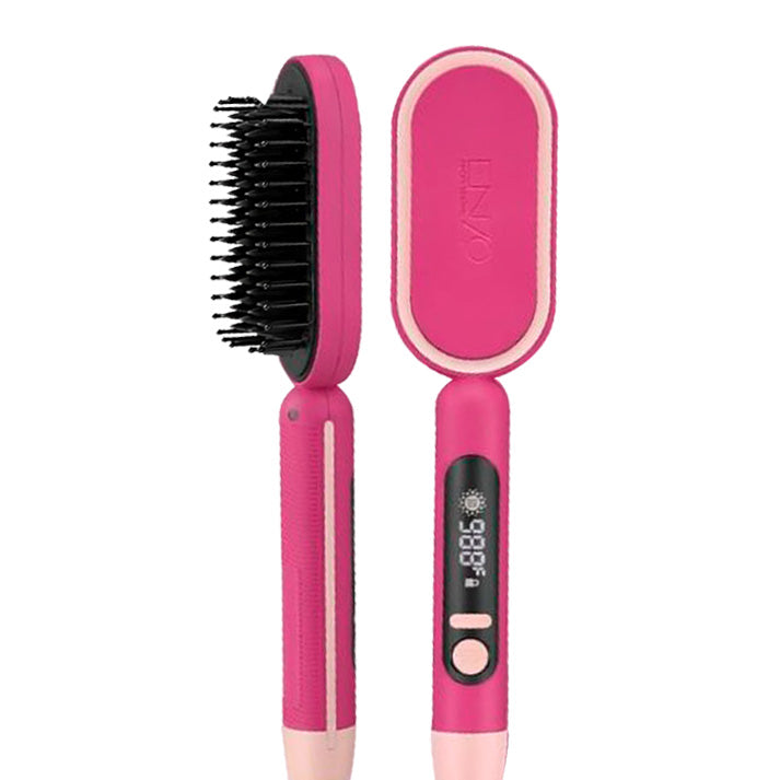 ENZO PROFESSIONAL Peigne Pour Cheveux Chauffante Lissante Pro 988F° Référence : NO.4102G