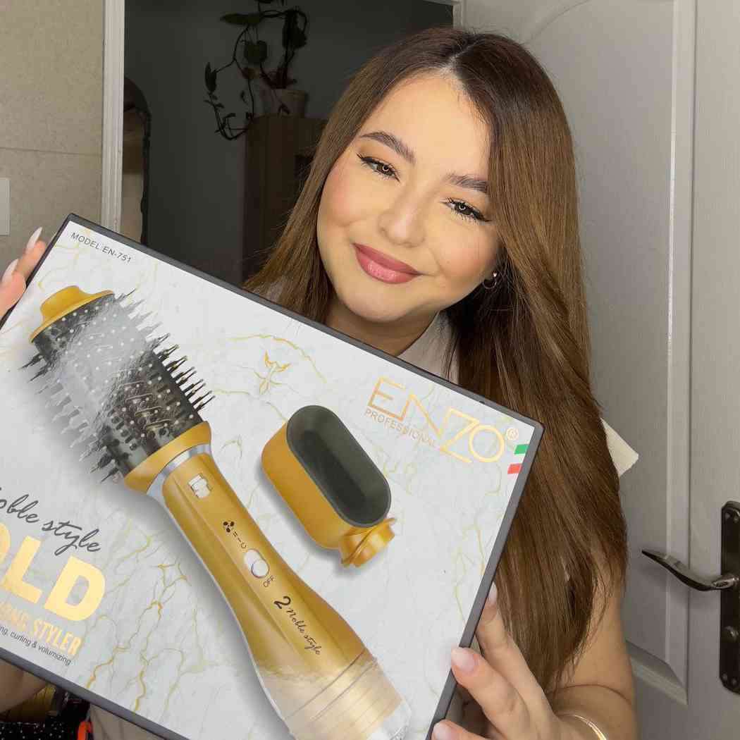 ENZO PROFESSIONAL 2IN1 NOBLE STYLE GOLD Référence : EN-751