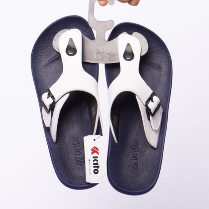 CLAQUETTE KITO Référence : AA54M-WHITE-NAVY