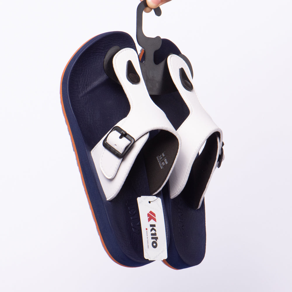 CLAQUETTE KITO Référence : AA54M-WHITE-NAVY