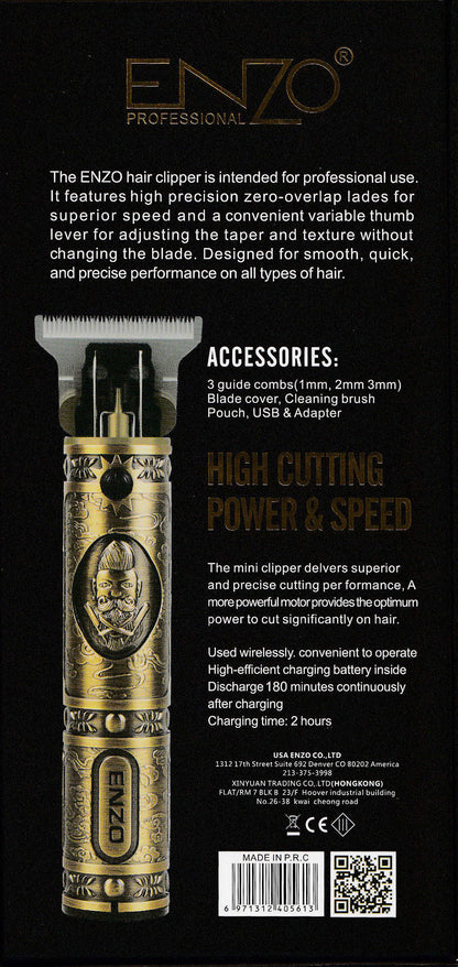 ENZO PROFESSIONAL MEN'S ELECTRIC TRIMMER Référence : 30686