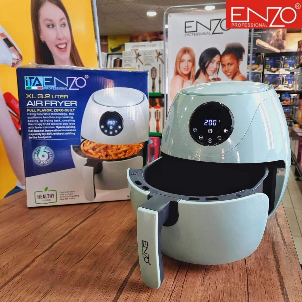 ENZO PROFESSIONAL AIR FRYER 3.2L Référence : ITA50031