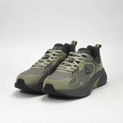 Sneaker PEAK Ultra Confort – Vert & Gris / حذاء فائق الراحة – أخضر ورمادي