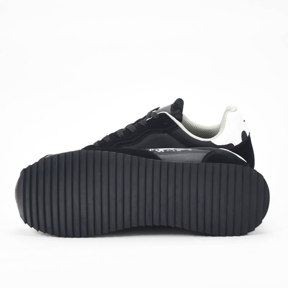 La Martina Low Sneakers Two-Tone Platform Référence : LFM252.041.A70.A4