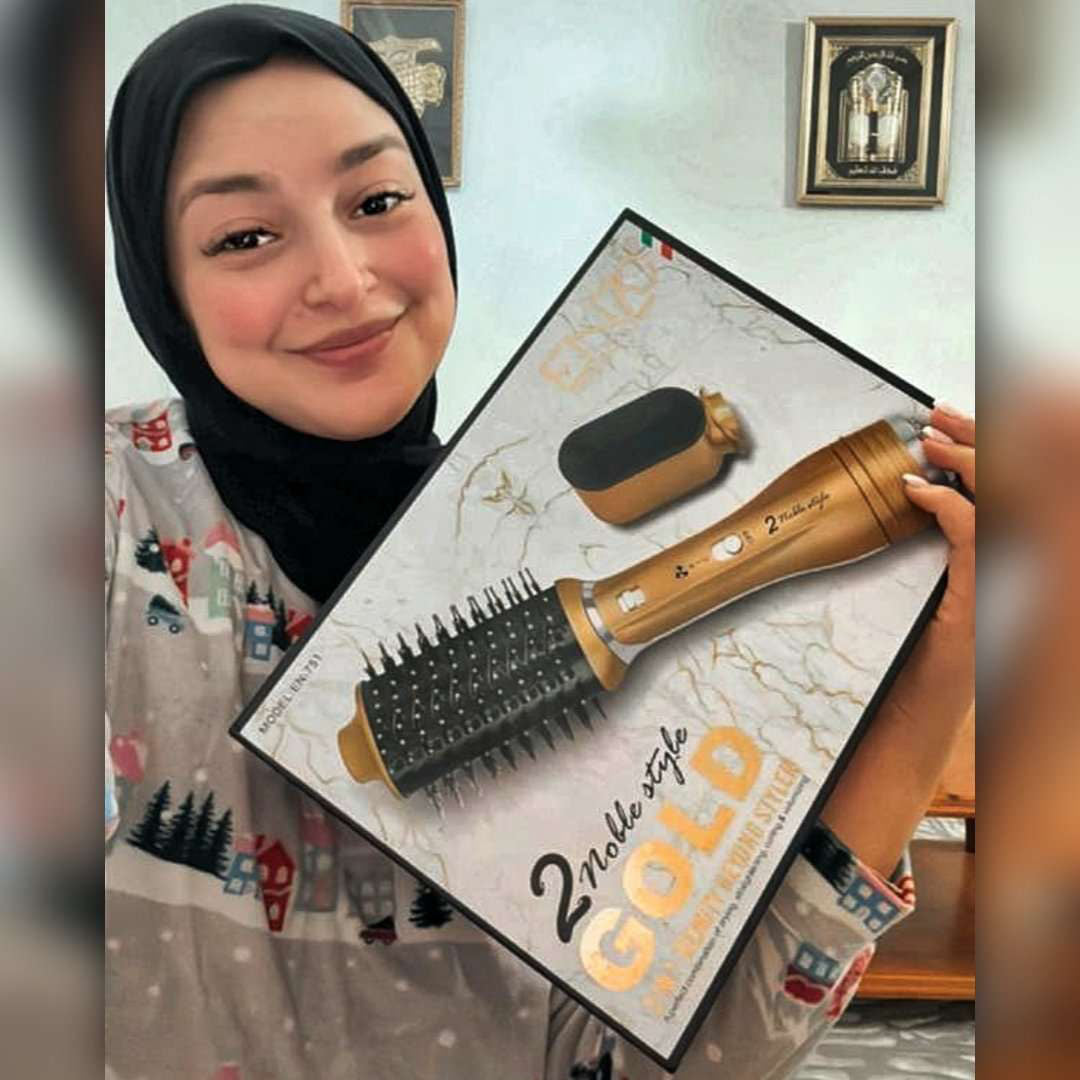 ENZO PROFESSIONAL 2IN1 NOBLE STYLE GOLD Référence : EN-751