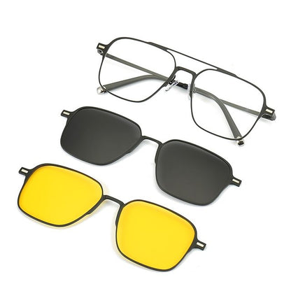 Lunettes de soleil polarisées à clip magnétique Référence : 10148