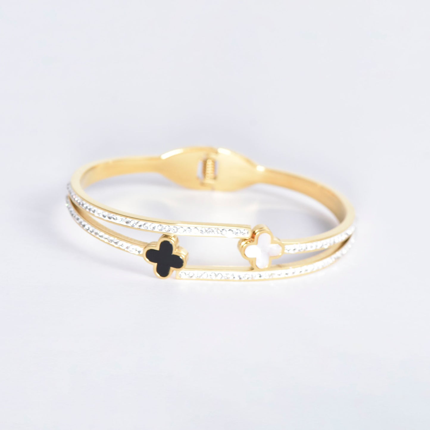 BRACELET TRÈFLES JUMEAUX Référence : 300200