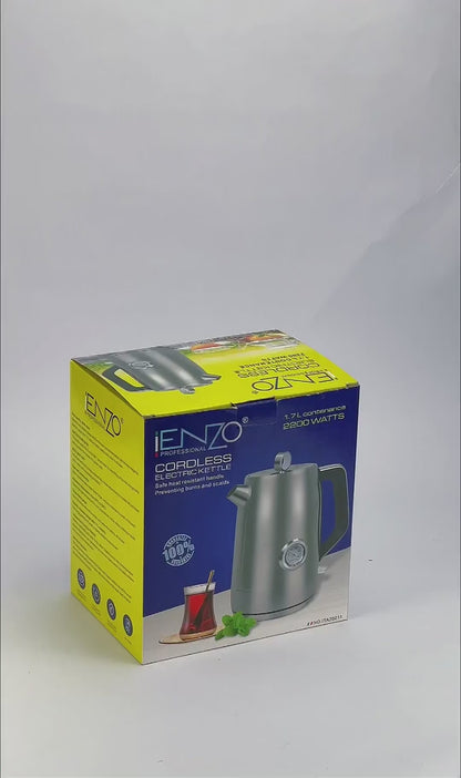 ENZO PROFESSIONAL CORDLESS ELECTRIC KETTLE Référence : ITA20011
