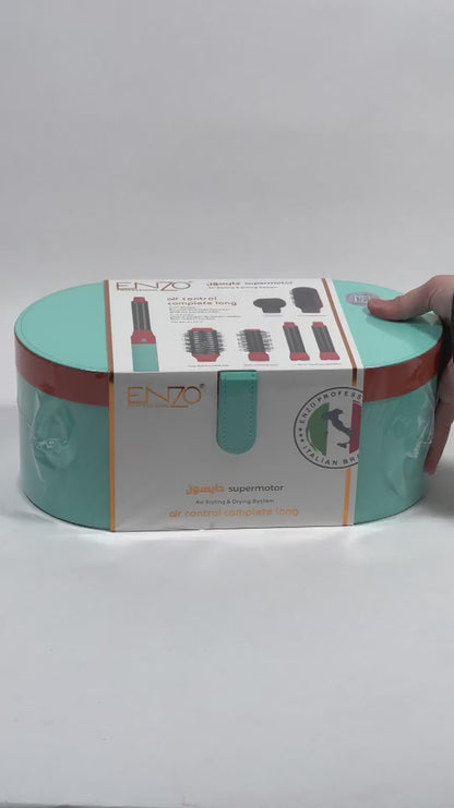 ENZO PROFESSIONAL COIFFAGE ÉLECTRIQUE MULTIFONCTION 6 EN 1 Référence : EN-4133-2