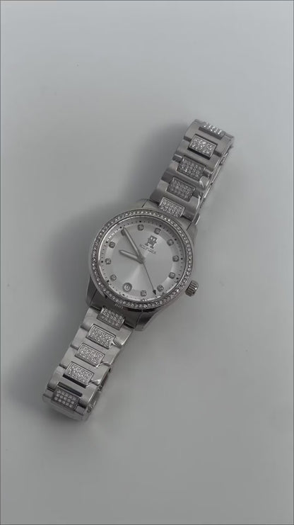 Montre Tommy Hilfiger Gold Steel Silver Dial Référence : 1782758