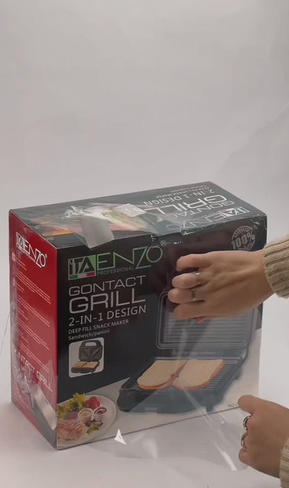GONTACT GRILL 2-IN-1 DESIGNE Référence : NO.ITA50035