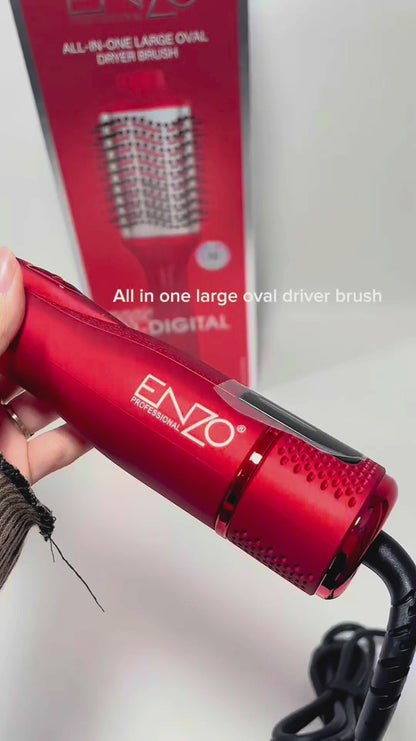 ENZO PROFESSIONAL Brosse thermique Enzo Magic AI 3-en-1 avec technologie ionique – 1500 W Référence : EN-4124